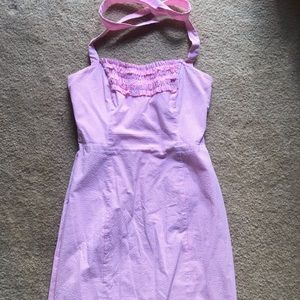 Lilly Pulitzer Dress in Pink Seasucker